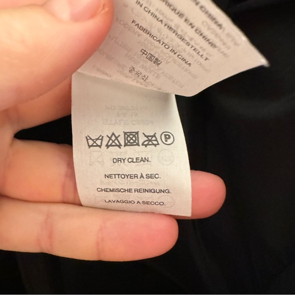 J. Crew Women's Zip Pencil Skirt Size 6 Black Wool - Picture 8 of 9